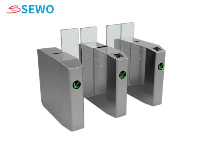 China Motorised Sliding Gate Turnstile RFID Card Reader Pedestrian Access Control System for sale