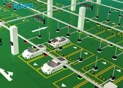 China Sistema de orientación por ultrasonidos de estacionamiento interior para estacionamiento subterráneo en venta