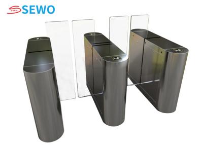 China Fully Automatic Pedestrian Sliding Turnstile Barrier Gate Access Control for sale