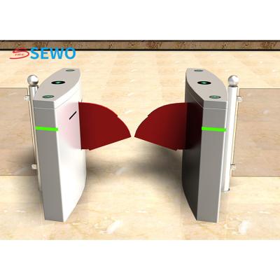 China SEWO High-End Flap Barrier Gates Widened Passageway Automated Turnstiles for sale