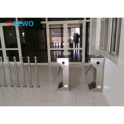 China Subway Vertical Tripod Turnstile Gates Pedestrian Access Control System 30people/min for sale