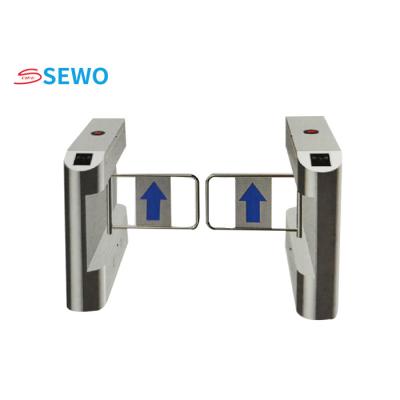 China 304 Stainless Steel Turnstile Gate 45people/min Pedestrian Turnstile Gate Access Control for sale