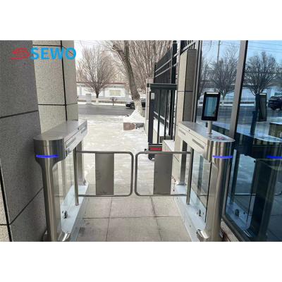 China Customized Widening Swing Turnstile Barrier Gate For Non Motorized Vehicle Pedestrian for sale