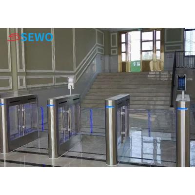 China Fully Automatic Pedestrian Turnstile Gate Access Control For Residential Apartment for sale