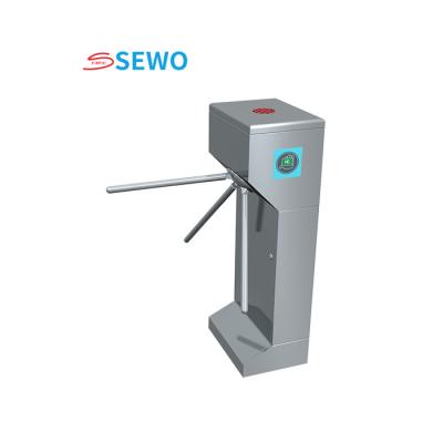 China 30people/min Automated Turnstiles , Tripod Security Turnstile Gate With RFID Card Reader for sale