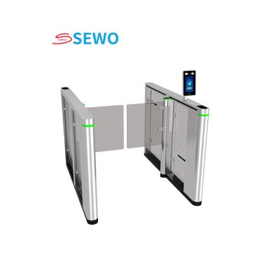 China Automation Speed Gate Turnstile Facial Recognition Pedestrian Barrier Gate for sale