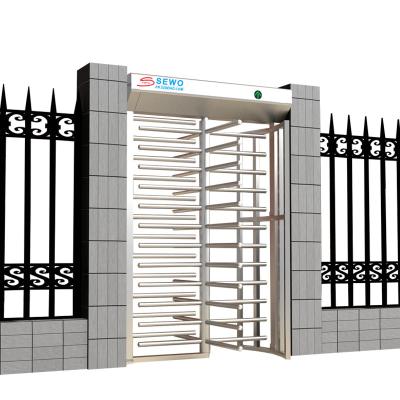 China Biometric Full Height Turnstile Gates Bi-Directional Turnstile Entry Systems for sale