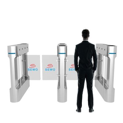 China 304 Stainless Steel Turnstile Entry Systems Swing Barrier Turnstile Access Control Security Systems for sale