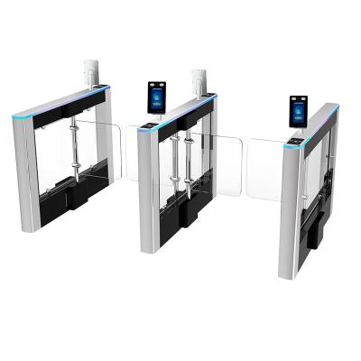 China Public Library Security Turnstile Gate Quiet Operation and ADA Compliant Design for sale