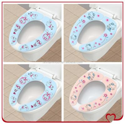 China Sustainable Self Adhensive Toilet Seat Cover Toilet Pad for sale