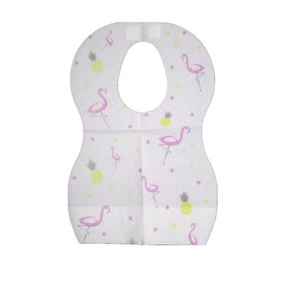 China Cheap Antibacterial Factory Waterproof Disposable Baby Bibs Custom Printed Baby Apron Baby Eating Set for sale