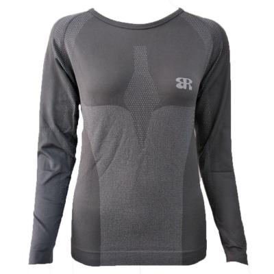 China QUICK DRY Seamless Thermal Underwear Set To Customize Long Sleeve Shirts For Women for sale