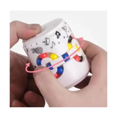 China Hot Selling Durable Interesting Sensory Infinity 12 Sided Magic Spinner Toy Loose Stress Fidget Cube for sale