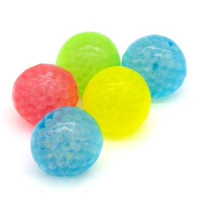 China Factory Price Eco-friendly Material Restless Person Eco-friendly Material Toys Pack Set Glowing In Dark Sticky Wall Ball For Kids for sale