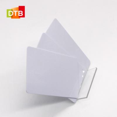 China Waterproof / Waterproof DTB ISO14443A MIFARE C RFID Blank PVC Ultralight Card for sale