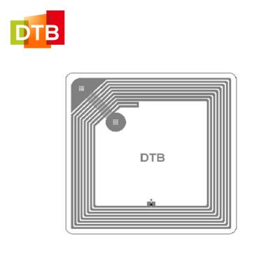 China MINI TAG DTB ICODE SLIX 13.56 MHz RFID Good Price Book RFID Book Tag Library Passive ID Tag for sale