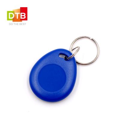 China Waterproof / waterproof rfid high frequency programmable nfc ABS DTB 13.56mhz key fob for sale