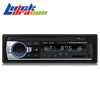 China 1Din Subwoofer Car Stereo Amplifiers jsd-520 BT USB/AUX/TF Car Stereo Short Body for sale