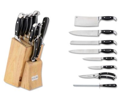 China Sustainable High Quality 8 Pcs Stainless Steel Kitchen Knife Set for sale