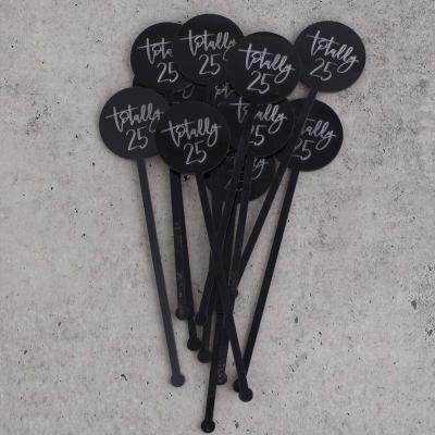 China Acrylic hot sale! bulk ! Business Events Drink Stirrers And Monogram Drink Stirrers With Customized Logo for sale