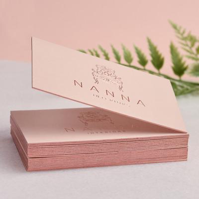 China Business high quality business card printing custom luxury three-dimensional font business card intaglio printing for sale