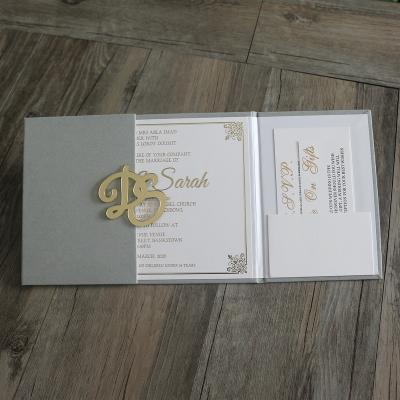 China Europe Velvet Wedding Invitation Cards Luxury Rooled for sale