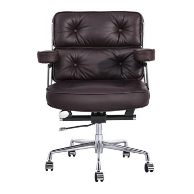 China (Size)Barcelona Adjustable Convertible Extendable Swivel Chair For Office And Living Room Leather Chair for sale