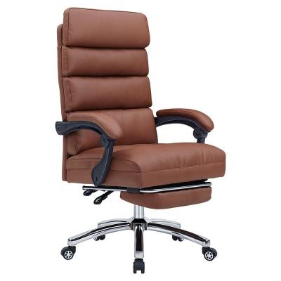 China BOSS Office Leisure Furniture Leather Sofa Chair Swivel Swivel Executive Luxury Office Chairs Chair Wholesale Manufacturer for sale