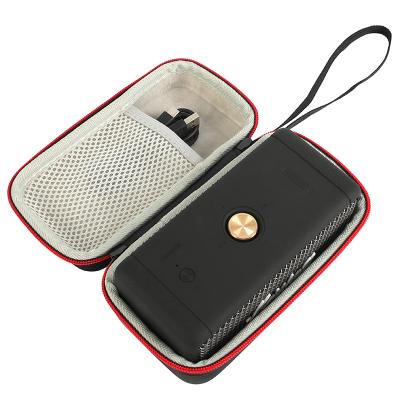 China Custom Portable Hard Black Zipper Eva Speaker Case Cheap Prices Dustproof Shockproof Waterproof for sale