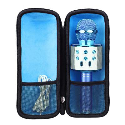 China New Handheld Hard Microphone Protective Dustproof Shockproof Waterproof Small Eva Storage Case for sale