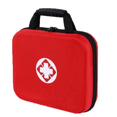 China Big Promotion Dustproof Shockproof Waterproof Hard Eva Emergency Medical Kit Bag Red for sale