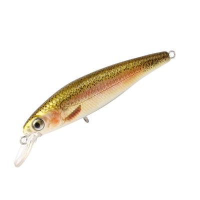 China 3D Eyes Custom Color Fishing Tackle Topwater Baits Minnow Hard Lure For Bass Trout Saltwater for sale