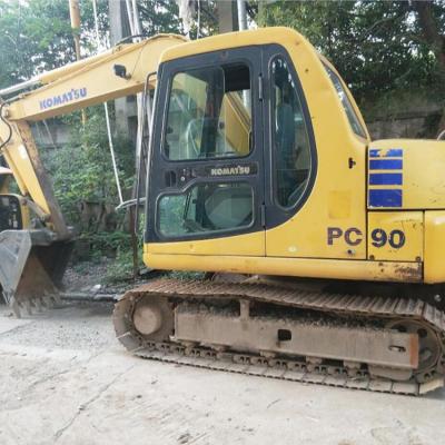 China Hot Used Excavator Komatsu Sales Second Hand penggali PC35 60 90 120 200 Digger Komatsu pc90 Used Excavator Komatsu 9 Ton Backhoe Used Mini Excavator for sale