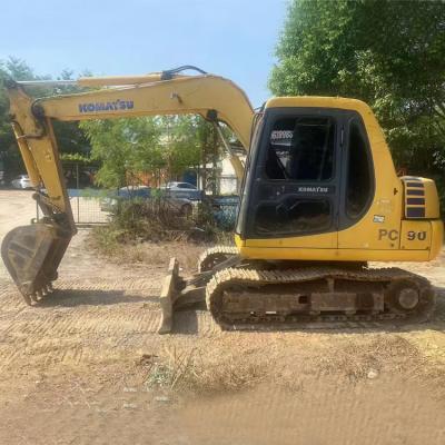 China Excavator KOMATSU pc90 factory bulk sale best price pc90 digger original second hand machinery excavator excavator bagger mini 9ton used excavator Komatsu for sale