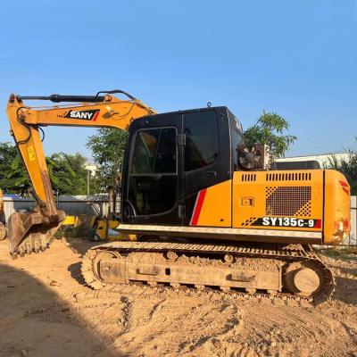 China Sany 215 365 2ton excavators China Mini Used 7 ton SY75C SY55C SY135-9 sy215c-9 crawler excavator For Sany Sale for sale