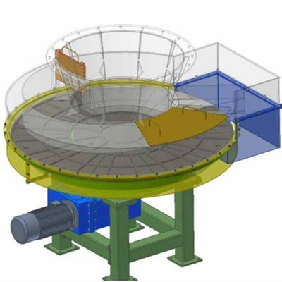 China Capacidade de produção do alimentador 0.6t/H-3.9t/H do minério do disco para a metalurgia à venda