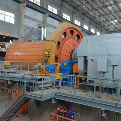 China Continuous Cement Grinding Mill , Sinomin Ball Mill In Cement Plant for sale