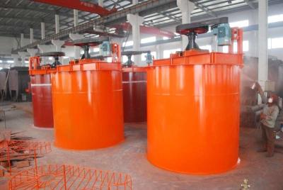 China Double Impeller Agitation Carbon Leaching Tank For Gold Mining for sale