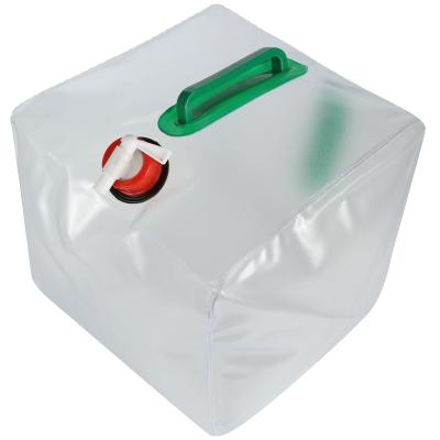 China Water Carrier Europe Market Supplier Factory Sale 5 Gallon/20L Portable Folding Water Carrier Bag Water Container Emergency Cube Water Bag for sale