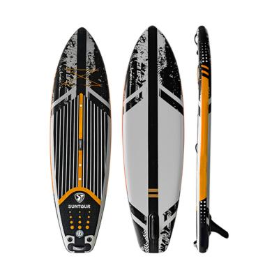 China Custom Non-jump OEM Foldable Inflatable Pontoon Fishing Boat Sup Paddle Board for sale