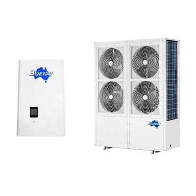 China Outdoor -35'C Split EVI DC Inverter Heat Pump R410a 10HP 30kW Heating Capacity for sale