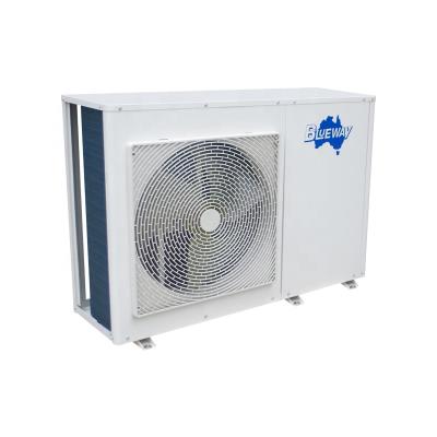 China Outdoor -25'C / -35C Monoblock DC Inverter Heat Pump All In One R32 R410a Mitsubishi Compressor for sale