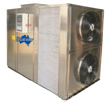 China Outdoor high temperature air source heat pump dryer and heat recovery and dehumidifier-integrated type for sale