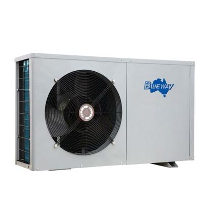 China Small outdoor residential heat pump geyser for domestic hot water - side discharge for sale