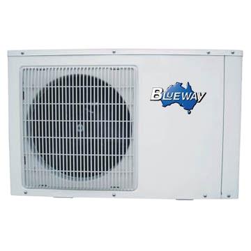 China Outdoor domestic hot water heat pump with built-in water pump for sale