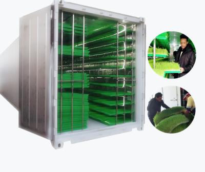 China Wheat Fodder Hydroponic Machine For Cattle , Rabbit , Sheep , Horse / Barley Machine Grass Growing System / Fodder Germination for sale