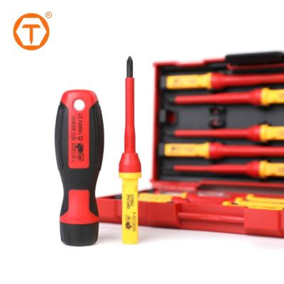 China Household Tool Kit Repair Tool 13pcs 1000v VDE Insulated Electrician Screwdriver Set for sale