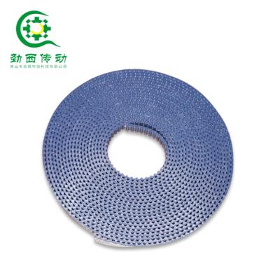 China TT5 Factory Factory PU Belt Standard Blue Color Pattern For Textile Machinery for sale