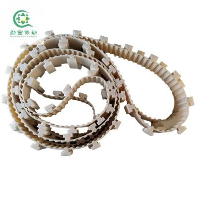 China Factory Supply Customized Jinxi Baffles T20 Off-white Polyurethane Special Processing Industrial Synchronous Belt for sale