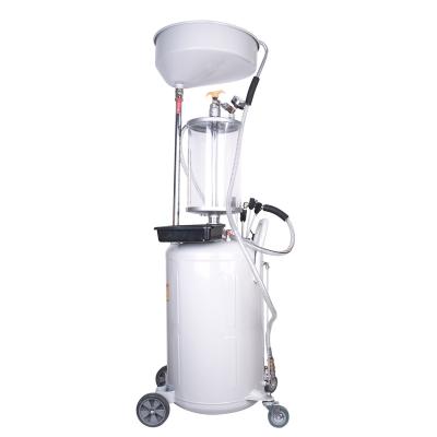 China 80L Mobile Metal Car Trash Extractor High Quality Oil Pneumatic for sale